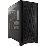 Corsair 4000D Airflow Tempered Glass Mid-Tower ATX PC Case - Black