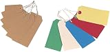 Q-Connect Strung Tag 70x35mm Buff Pack of 1000 KF01596 view 2