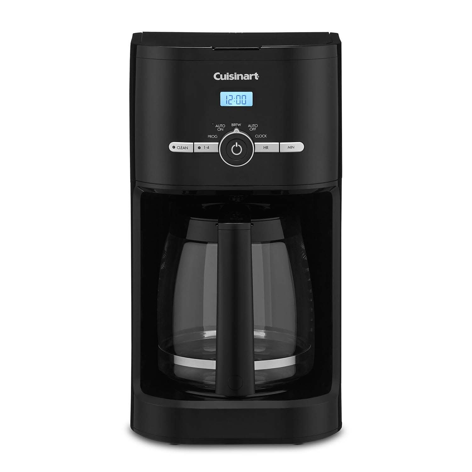 Cuisinart Classic 12-Cup Programmable Coffeemaker, Black, DCC-1120BKNAS