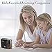 Electric Pencil Sharpener, Auto-Stop Feature and Best Heavy Duty Helical Blade Sharpeners for Office School Classroom Kids Artists, AC or Battery Operated for No.2 and Colored Pencils. (Black)