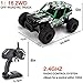 STOTOY RC Truck Remote Car,High Speed Off Road Monster Truck-1/16 Scale 2WD 2.4Ghz Radio Controlled Electric Truggy-Best Gift for Kids, Green