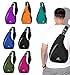 WATERFLY Packable Shoulder Backpack Sling Chest Crossbody Bag Cover Pack Rucksack for Bicycle Sport Hiking Travel Camping Bookbag Men Women