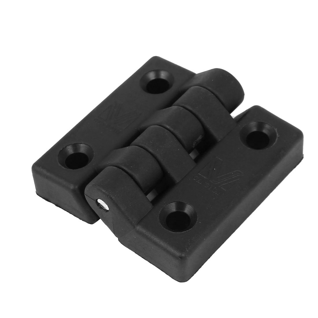 Sourcingmap 65mm x 65mm Plastic Reinforced Window Door Cabinet Bearing Hinge