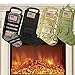 SPEED TRACK Tactical Christmas Xmas Stocking with Handle, Perfect Mantel Decoration, Gift for Veterans and Outdoorsy People (Black)