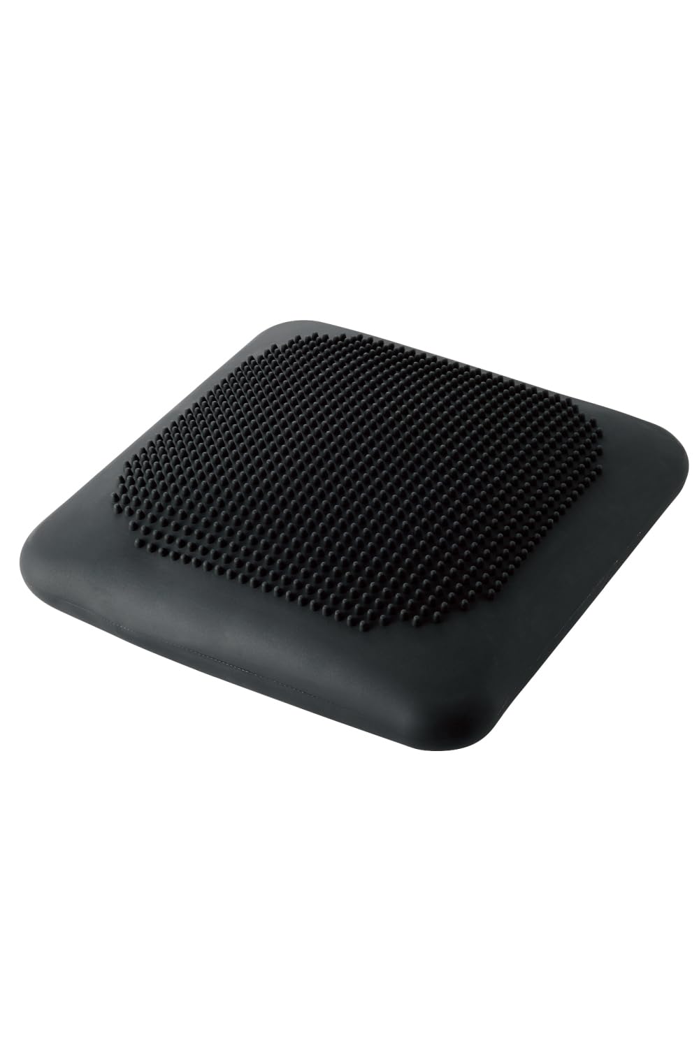 エレコム バランスクッション 座面 バランスディスク 突起付き 45×45cmクッションカバー対応 専用ポンプ付 耐荷重120kg スクエア型 エクリアスポーツ PVC ブラック HCFWBBSBK商品画像