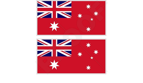 AUSTRALIA ENSEÑA ROJA Marina Mercante Bandera Australiano 4,3 ...