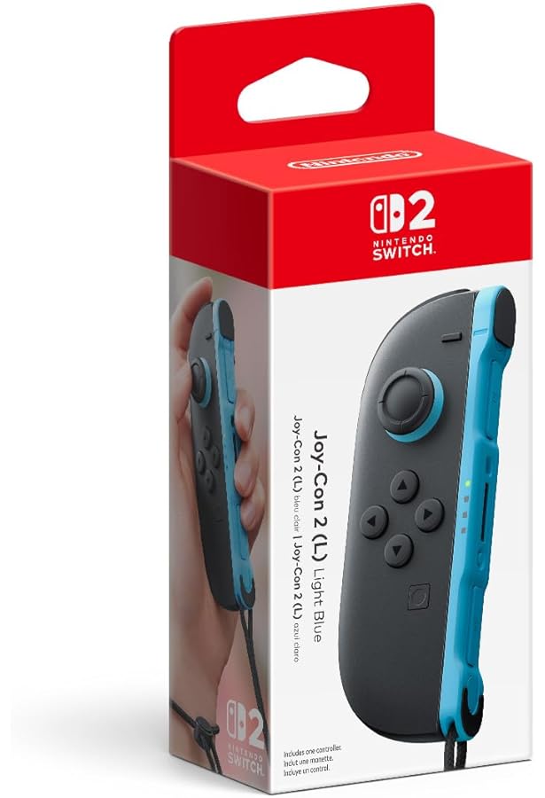 Amazon.com: Nintendo Joy-Con (L) - Neon Blue Switch : Nintendo