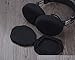 Aleicx Stretchable Fabric Headphone Covers/Washable Sanitary Ear pad,Earcup Earpad Covers Fit Most On Ear Headphones 8-11cm(3.14″ – 4.33″) Earpads (3 Pairs Black)thumb 3