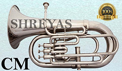 SHREYAS Bb Euphonium Nickel 4 Valve - Thumbnail 2
