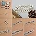 PH PandaHall 6/0 Seed Beads, 4500 Pcs Glass Seed Beads 4mm Round Pony Bead Waist Beads Mini Spacer Beads for DIY Earring Bracelet Necklace Pendants Choker Jewelry DIY Craft Making, White