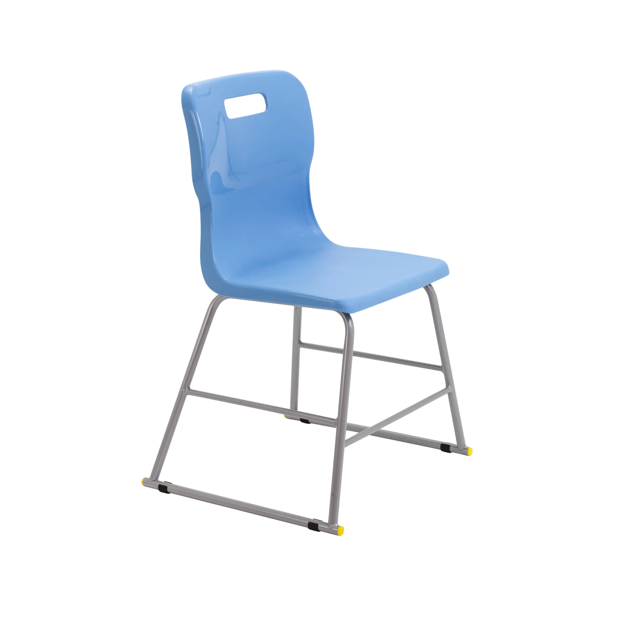 Titan Classroom High Chair-Size 3, Ages 5-7, Sky Blue, 53 x 55 x 82 cm
