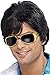 Smiffys Men's One Size 70s Shag Wig, Black (42020)