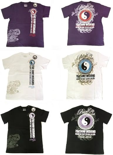 Amazon タウン カントリー メンズｔシャツ 半袖 T C タウカン クジラ Town Country Hawaii プレゼント 父の日 誕生日 夏服 サーフ系の王道ブランド M Pu Tシャツ カットソー 通販