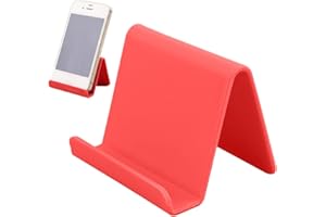 Mobile Phone Holder - Lightweight Desktop Phone Table, Anti Slip Stable Cradle | Humanized Cell Phone Mount That Video Call T