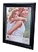 Kiera Grace Lucy Picture Frame, 8 by 10-Inch, Black with Silver Beading