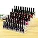 Cq acrylic 48 Bottles of 6 Layers Clear Nail Polish Rack,Nail Polish Storage Organizers And Storage Box,Clear Paint Bottles Holder And Essential Oil Organizer,Pack of 1