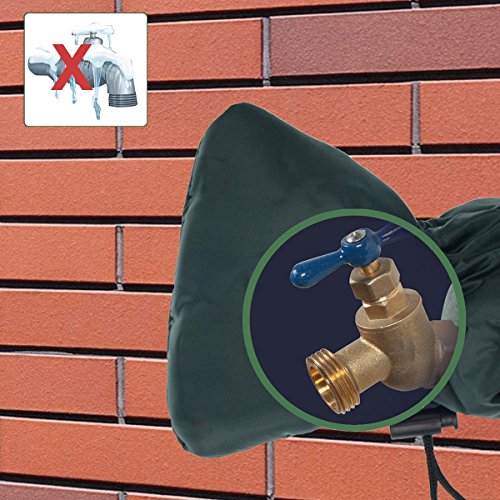 image for Fstop Labs CloverTale Outdoor Water Faucet Cover Protector, Faucet Soc