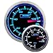 Oil Pressure Gauge- Electrical Blue/white Performance Series 52mm (2 1/16