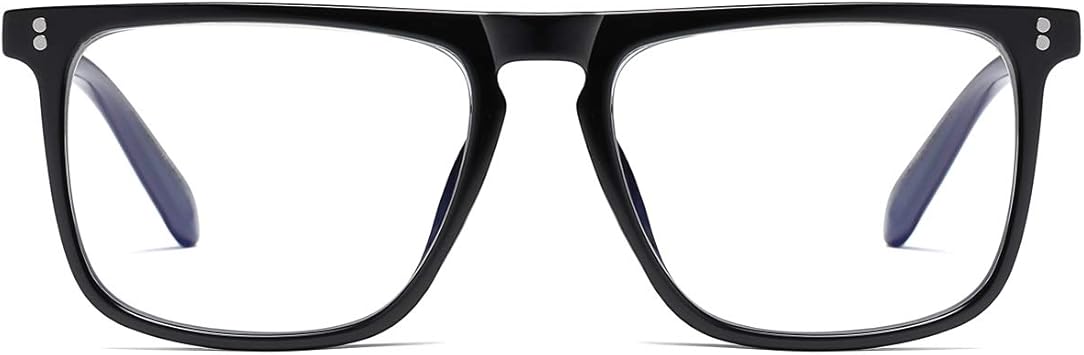 computer glasses anti glare anti reflective coating black frame
