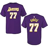 Outerstuff Luka Doncic Los Angeles Lakers #77 Youth Boys Size Player Name & Number T-Shirt