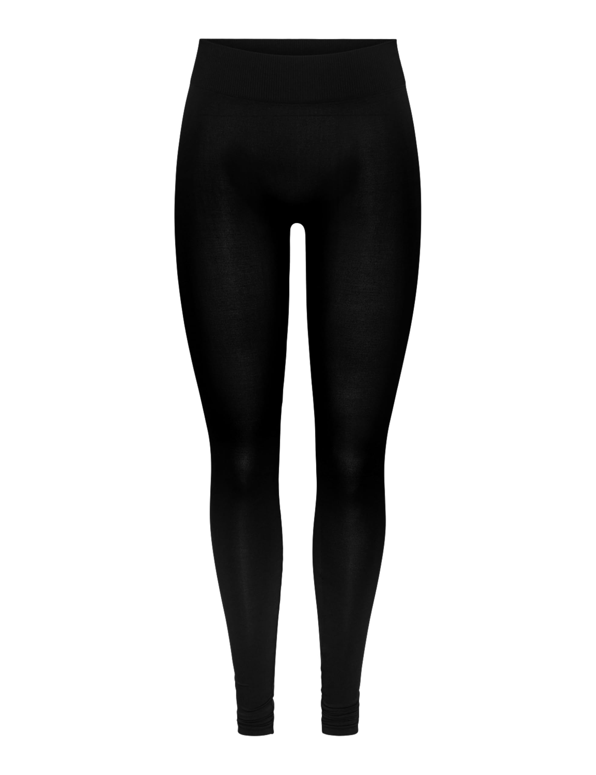 PIECES Women's London Leggings NOOS Leggings, Black, Large (Manufacturer Size:Large/X-Large)