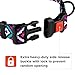 Nylon Dog Collar Aztec Geometric Pattern Tribal Magenta 14-18 inch