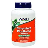 NOW Chromium Picolinate 200 mcg,250 Veg Capsules