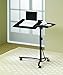 Adjustable Height Laptop Stand Black