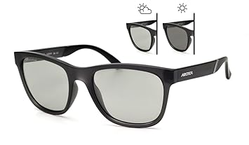 PHOTOCHROME Sonnenbrille Arctica S-261 polarisierende Selbsttönende Klassik GLÄSS Damen Herren