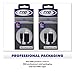 RND Apple Certified Lightning USB 6ft Cable for iPhone (10/X/8/8 Plus/7/7 Plus/6/6 Plus/6S /6S Plus/5/5S/5C/SE) iPad (Pro/Air/Mini) and iPod Data Sync and Charge Cable (6 feet/1.8M/Nylon Black/White)