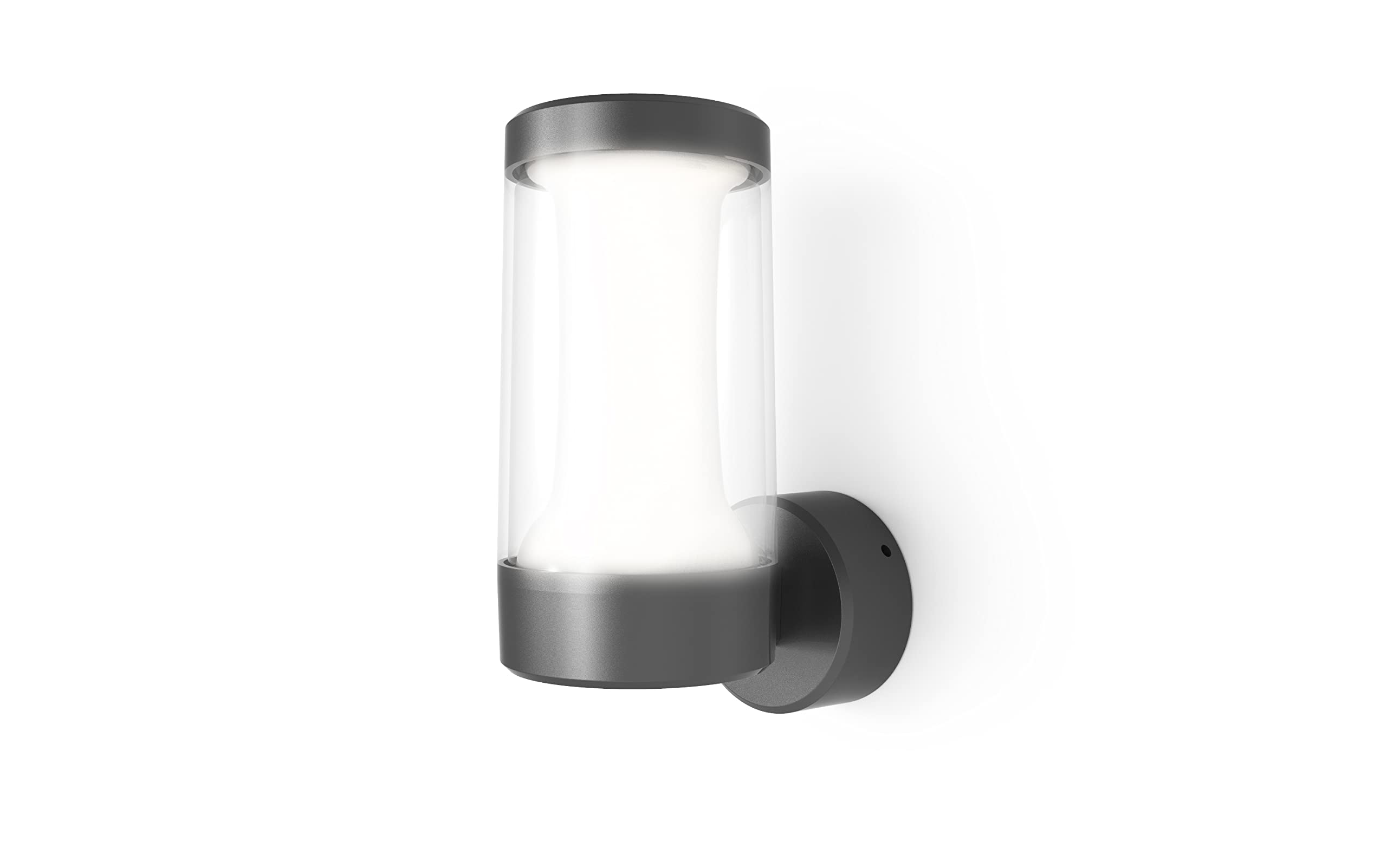 4lite Outdoor Up Down Wall Light (Graphite) Pack of 2 IP54 Rated Exterior Wall Lamp - 4L2/2300X2-4Yr Guarantee
