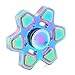 FINGER SPINNER Fidget Spinner Toy Relieve Stress High Speed Focus Toy for Killing Time (Rainbow Little Turtle )