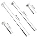 Telescoping Back Scratchers , Bear Claw + Stainless Steel Black Telescopic Back Scratcher，set of 2