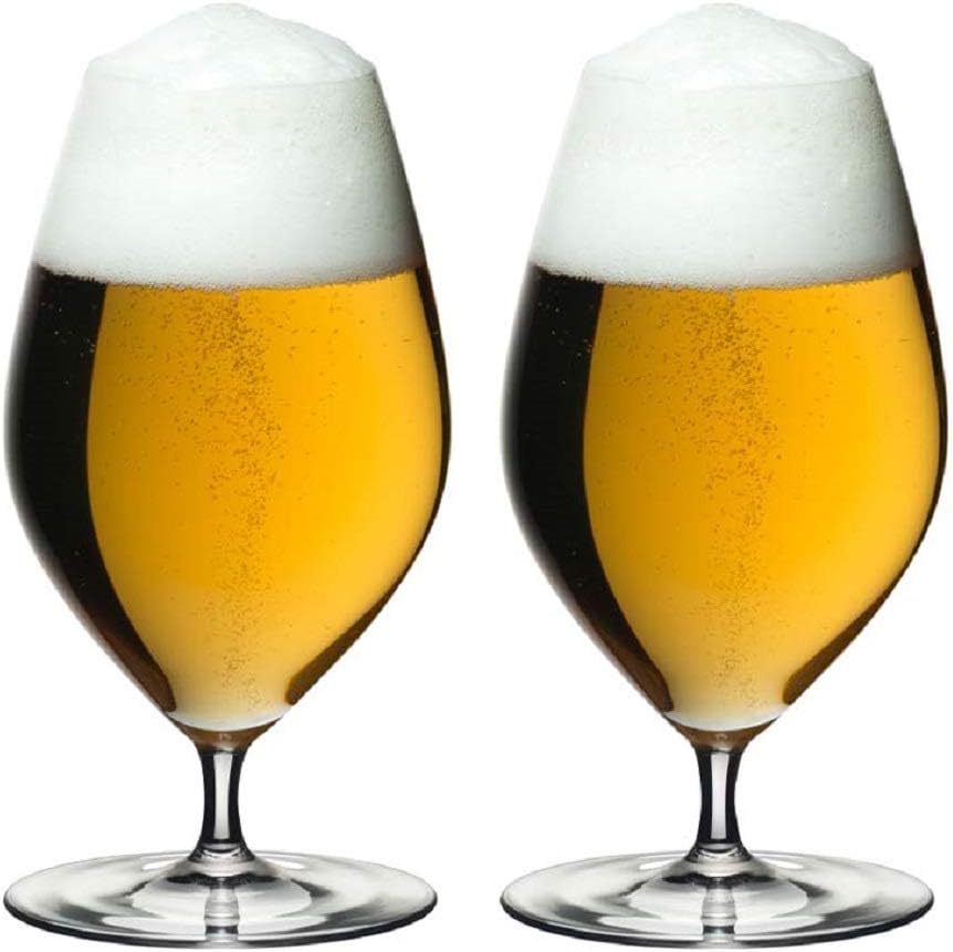 RIEDEL Beer, Crystal Glass, 2 Count (Pack of 1), Transparent