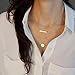 Yean Gold Layered and Long Choker Necklace, Alloy Bar Necklace, Layering Chokers for Women and Girls