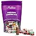 Madelaine Premium Milk Chocolate Mini Santas (1 LB) Novelty Christmas Party Favors - Candy Stocking Stuffers - Holiday Treats - Individually Wrapped In Italian Foils (One Pound) (1 LB) primary
