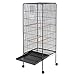 Giantex 58″ Large Parrot Bird Cage Play Top Pet Supplies w/Perch Stand Two Doors Flattopthumb 2