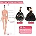 zhihu 8 Pcs Doll Handmade Fashion Wedding Party Gown Dresses & Clothes Xmas Gift