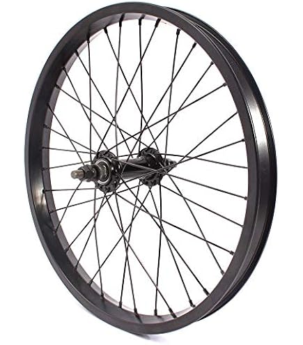 KHE 18 Inch BMX Rear Wheel 14 mm Black Aluminium BIG400 Rim 36