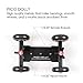 Ztylus Mimi Dolly Kit - 4 Wheel Rolling Slider Dolly Car/Z-Grip Smartphone Rig Mount/Universal Stabilizing Holder/Smooth Photo & Video Shots/iPhone, Samsung, Galaxy Photographer