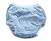 Haian Adult Incontinence Pull-on Plastic Pants Color Blue Rindrops Print (Medium)