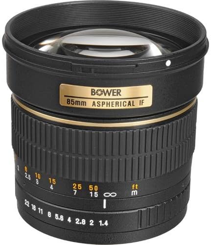 Bower Sly85S High-Speed Mid-Range 85Mm F/1.4 Telephoto Lens For Sony