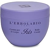 L'Erbolario Body Cream - Moisturizing Skin Care Body Butter for Women - Rich, Buttery with Floral Fragrance - Softening, Elasticizing - Iris - 10 oz