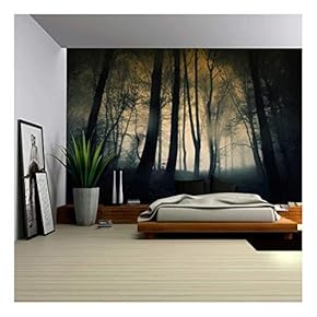 BRAND_NAMEDark and Ominous Forest Wall Mural