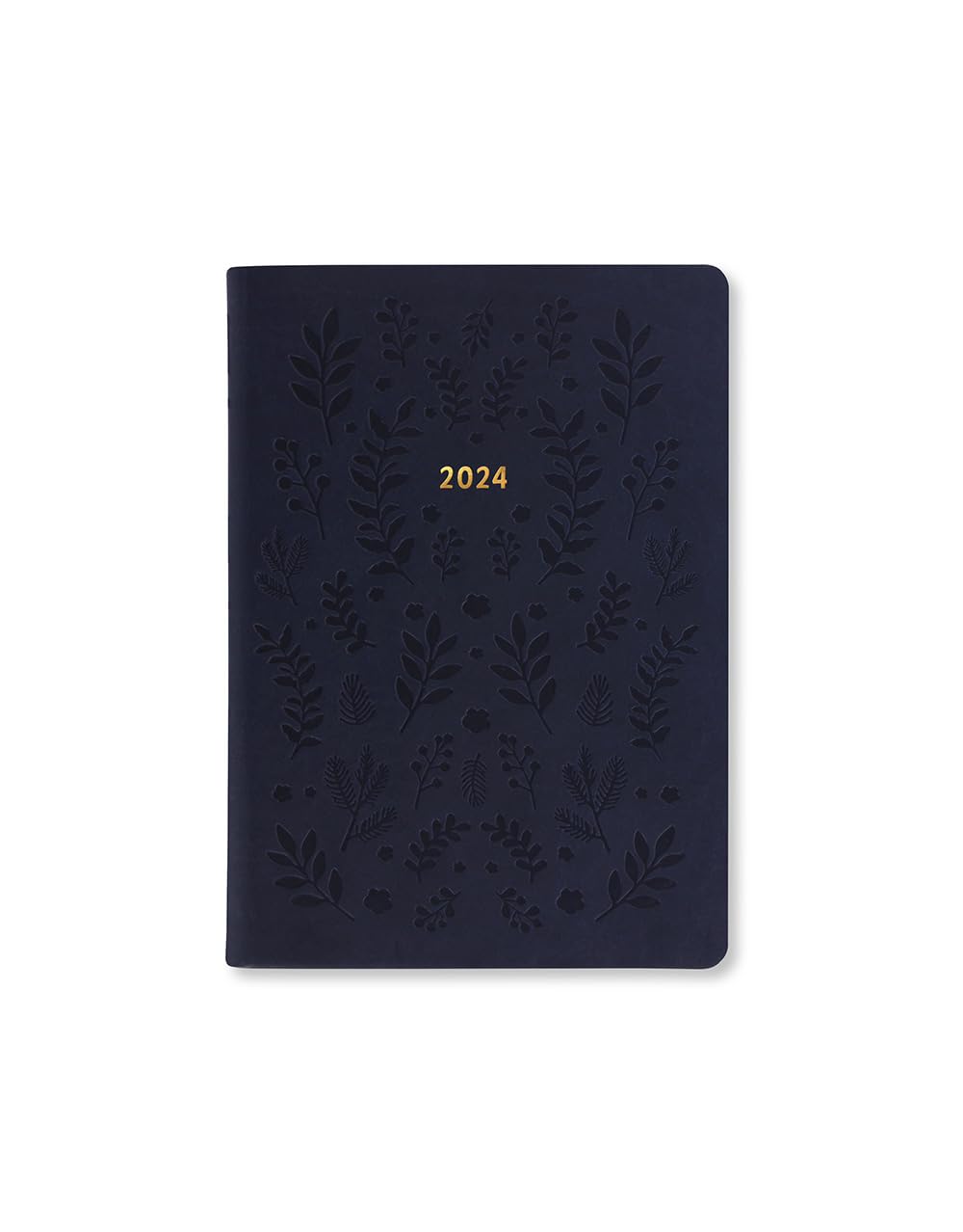 Letts Woodland A6 week to view 2024 diary - navy