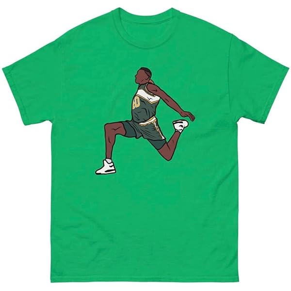 Amazon.com: Shawn Kemp Slam Dunk Seattle T-Shirt (as1, Alpha