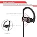 LUOBOD Bluetooth Headphones,Wireless Bluetooth Earbuds V4.1 Sport Headphones,Noise Cancelling Earbuds Earphones and Lightweight Sweatproof Headset with Mic for Running