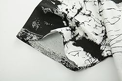 KLIEGOU Mens Hipster Hip Hop Ripped Round Hemline