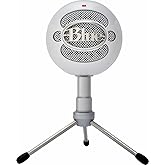 Logitech for Creators Blue Snowball iCE USB Microphone - White (Renewed)