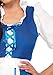 Leg Avenue Women's Costume, Blue/White, Large